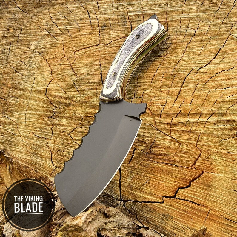10”Kitchen Chopping Knife High Carbon Steel Chef / Meat Cleaver Butcher Knife