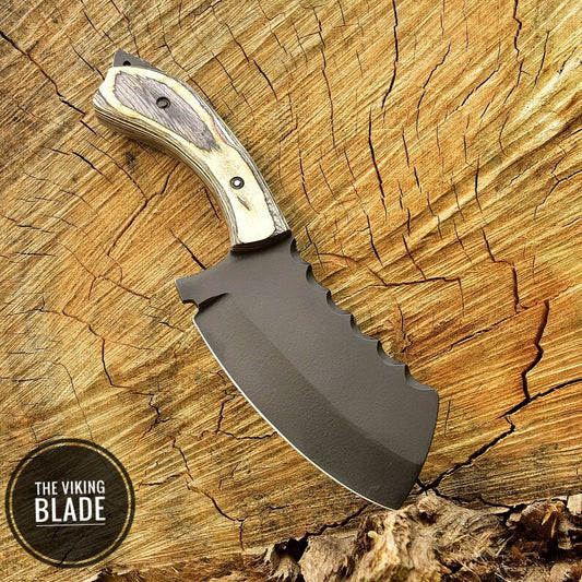 10”Kitchen Chopping Knife High Carbon Steel Chef / Meat Cleaver Butcher Knife