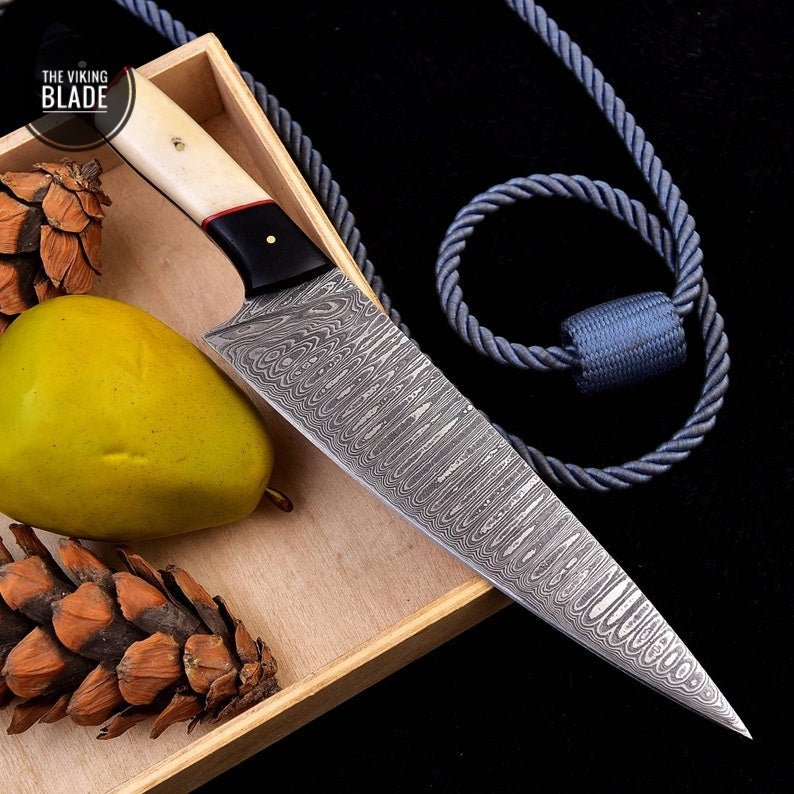 Handmade Damascus Chef Knife Hand Forged Kitchen Knife