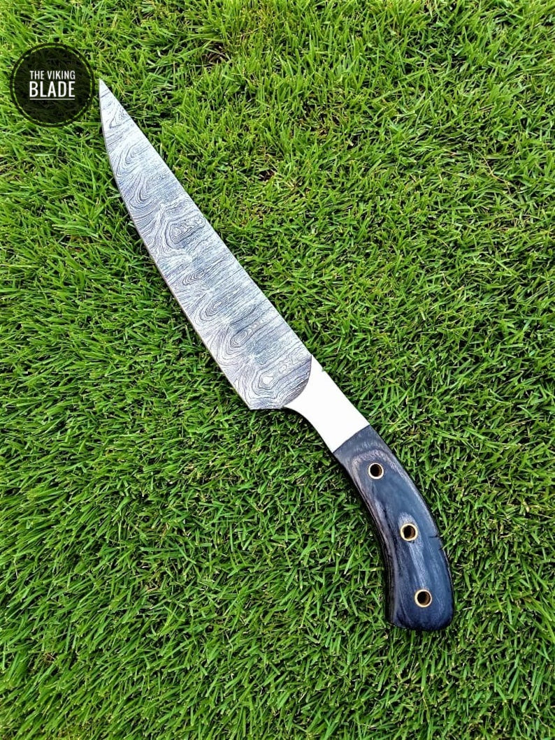12”inch Chef Knife Japanese Kitchen Slicing VG10 Damascus Steel Cooking