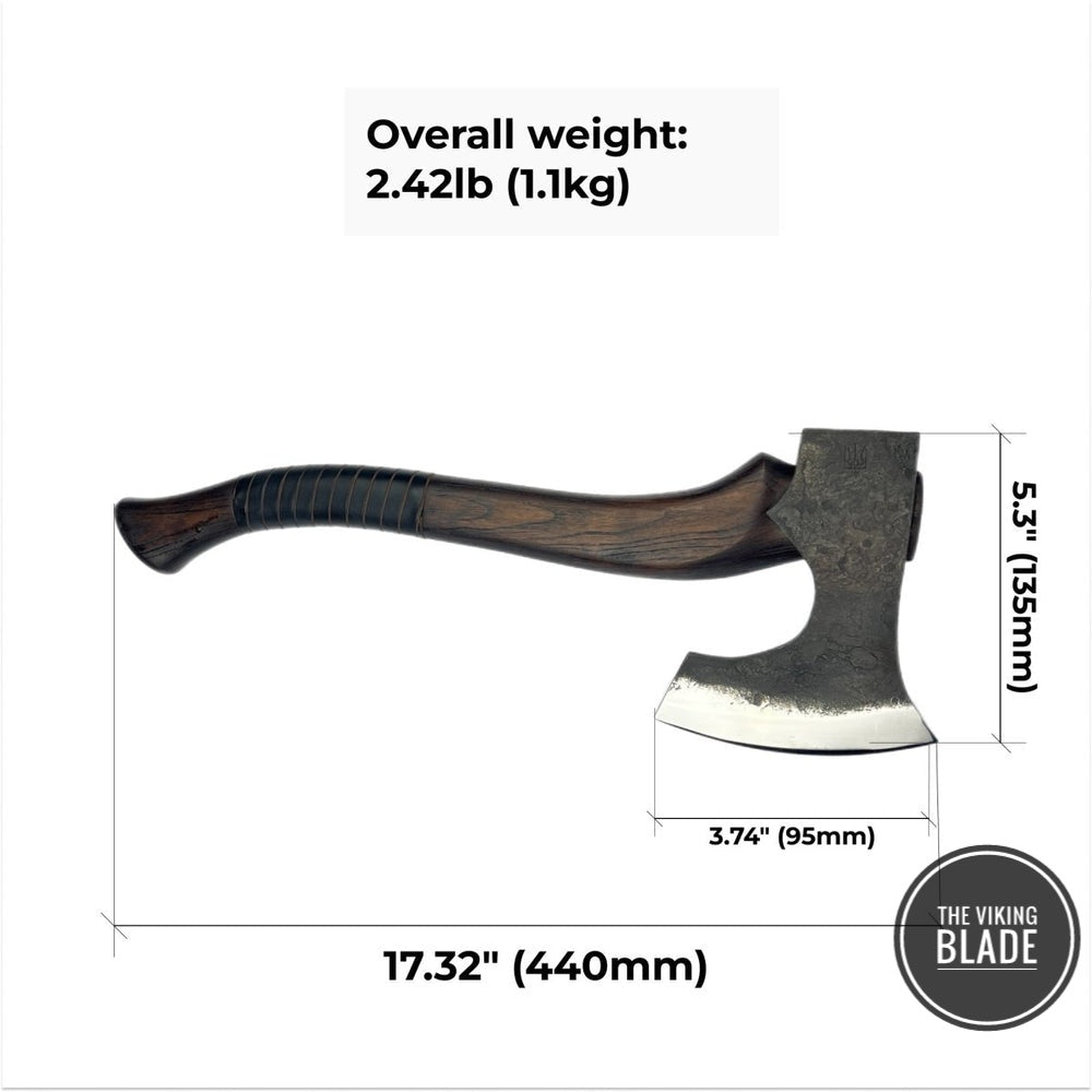 Viking forged axe "Asgard