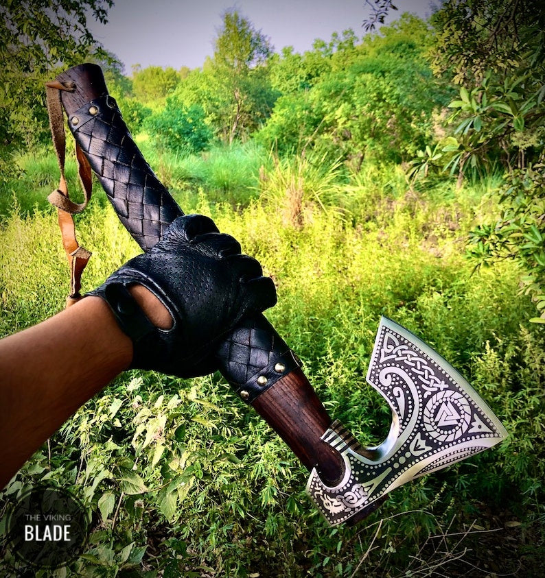 Custom Handmade Viking Axe