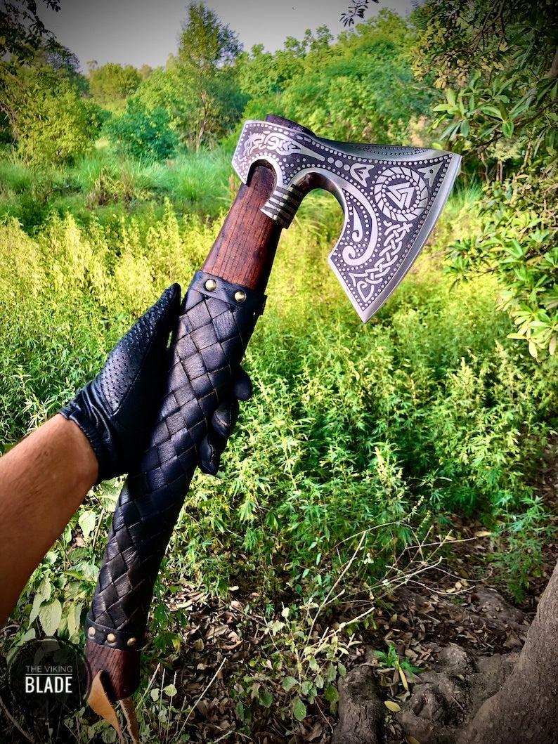 Custom Handmade Viking Axe