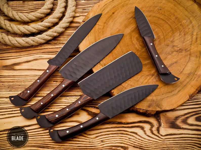 Chef's Knife Set of 5 PCS BBQ Knife