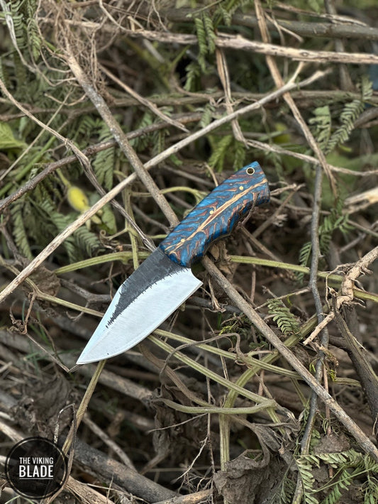 Custom Handmade J2 Steel Skinning Knife