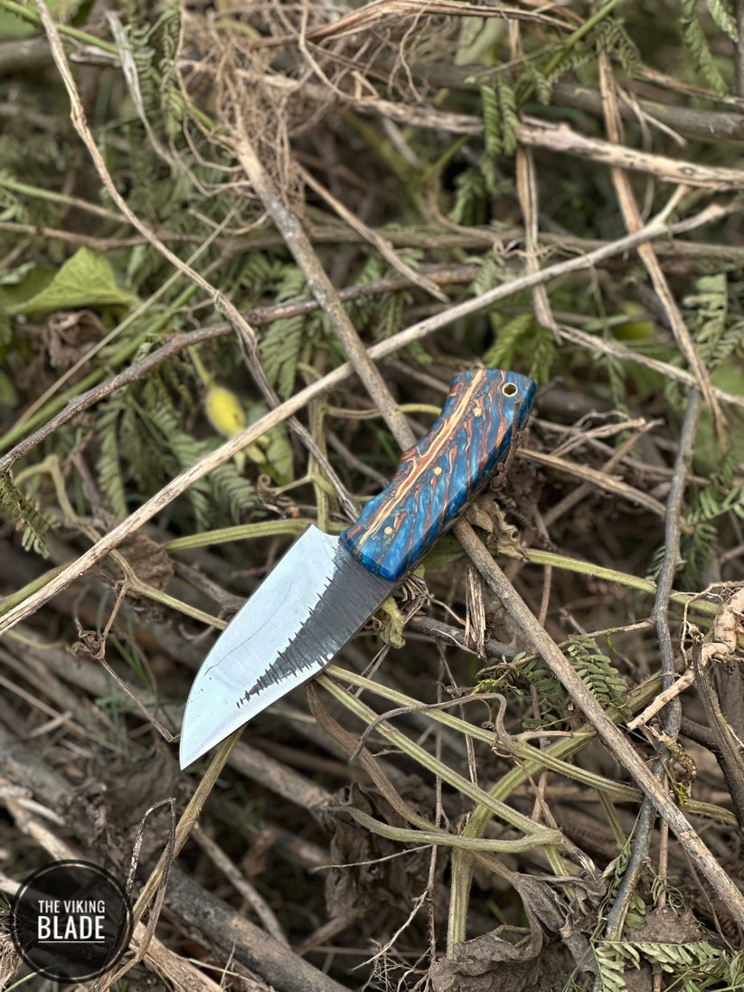 Custom Handmade J2 Steel Skinning Knife