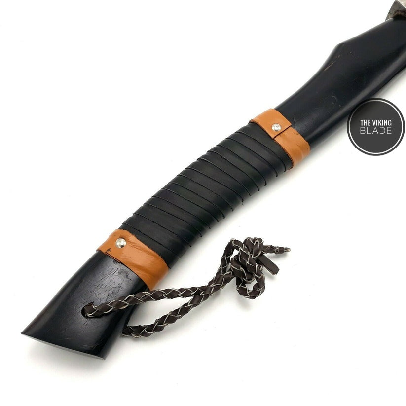 HAND FORGED Carbon Steel Viking Axe Throwing AXE PERSONALIZE GIFT FOR HIM