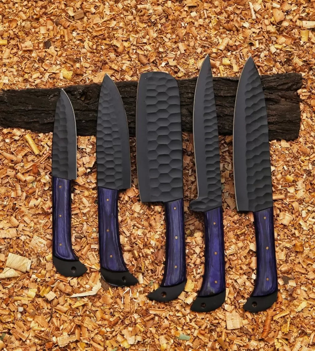 Handmade Profesional Chef Knife Set of 5 Pcs – Kitchen Knife set