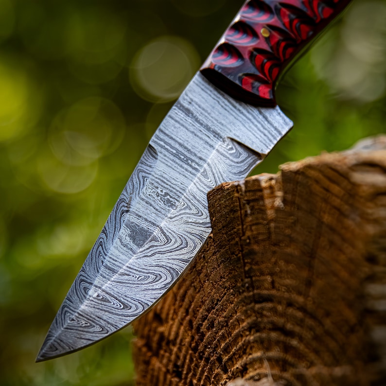 Full Tang Clip Point Hand Forged Bowie Rambo Knife Twisted Handle Hunting Fishing Camping Hiking