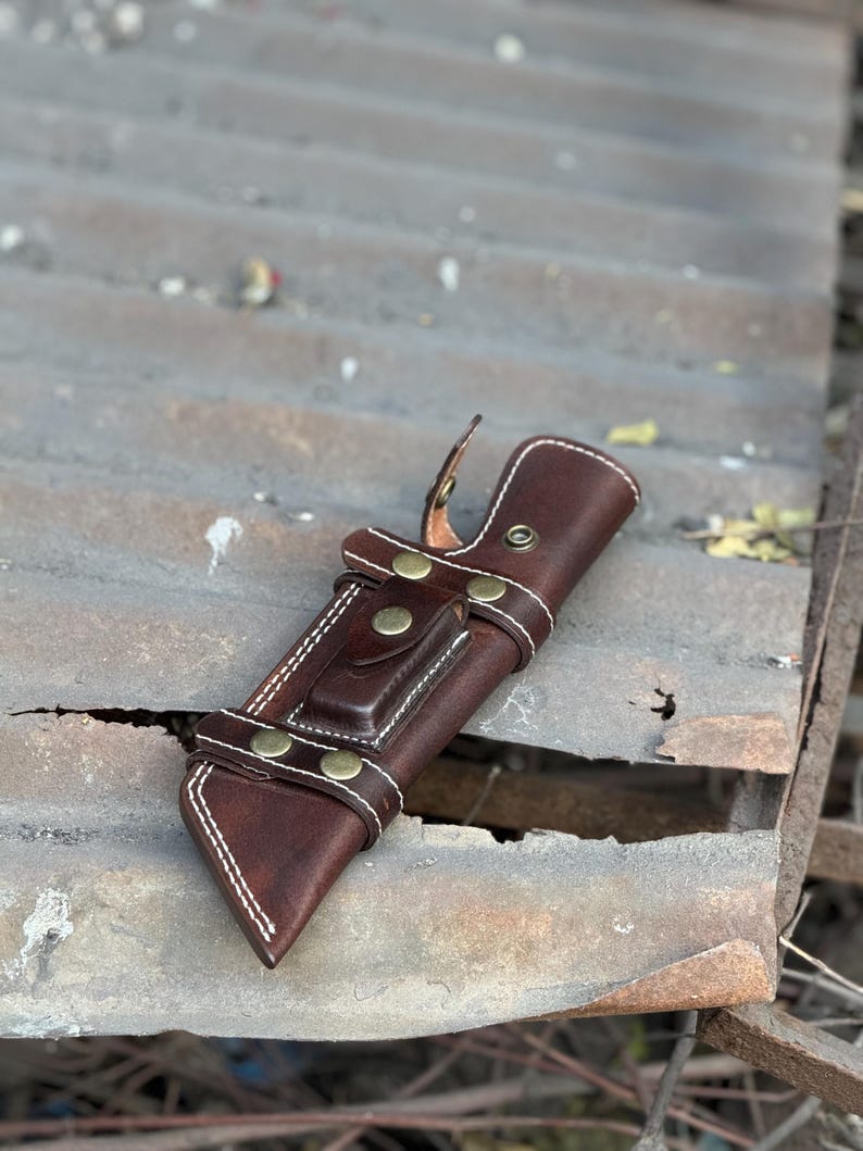 Heavy Duty Tactical Knife | Fixed Blade Hunting Knife with Sheath – Handmade Bushcraft Tool