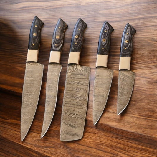 Custom Kitchen Knives Set – Masterfully Crafted for Culinary Excellence