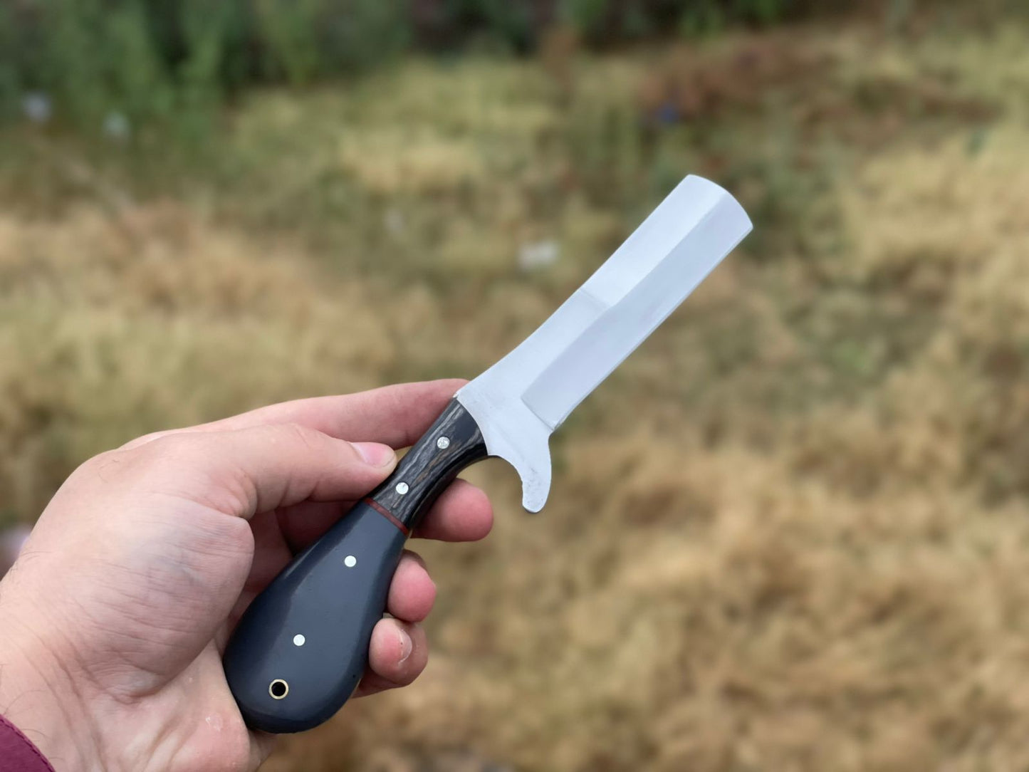 Custom Handmade Cowboy Bull Cutter Knife