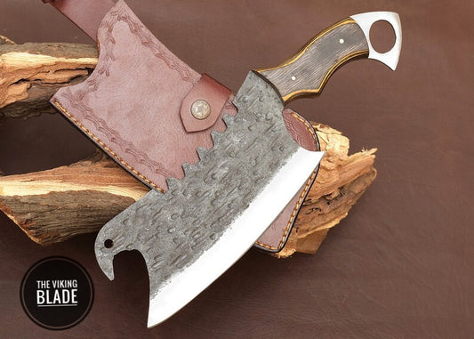 Unique Cool Cleaver Knife Set Ultra Sharp Meat Cleaver Knife High Carbon Steel Cooking Knives Multipurpose Knives for Home Outdoor Camping