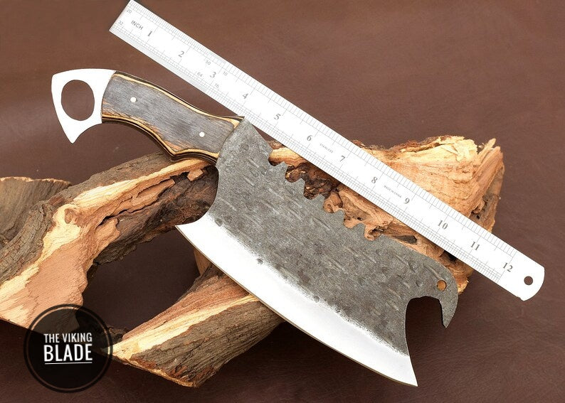 Unique Cool Cleaver Knife Set Ultra Sharp Meat Cleaver Knife High Carbon Steel Cooking Knives Multipurpose Knives for Home Outdoor Camping