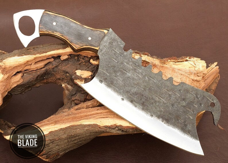 Unique Cool Cleaver Knife Set Ultra Sharp Meat Cleaver Knife High Carbon Steel Cooking Knives Multipurpose Knives for Home Outdoor Camping