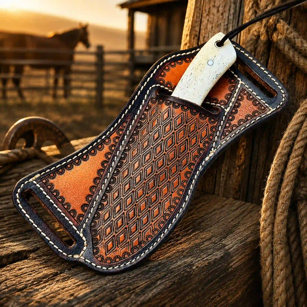 Rasp Steel with Camel Bone Handle