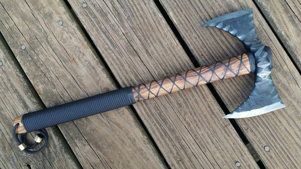 Hand Forged Double Bit Viking Tomahawk Axe