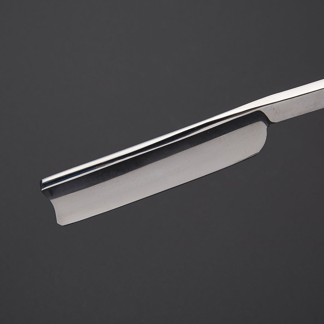 Custom Handmade J2 Steel Straight Razor With Leather Sheath