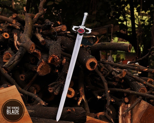Monogram Sword, Custom Sword , Thundercat Lionio Sword, ThunderCats Sword Of Omen Lion O Sword With Leather Sheath