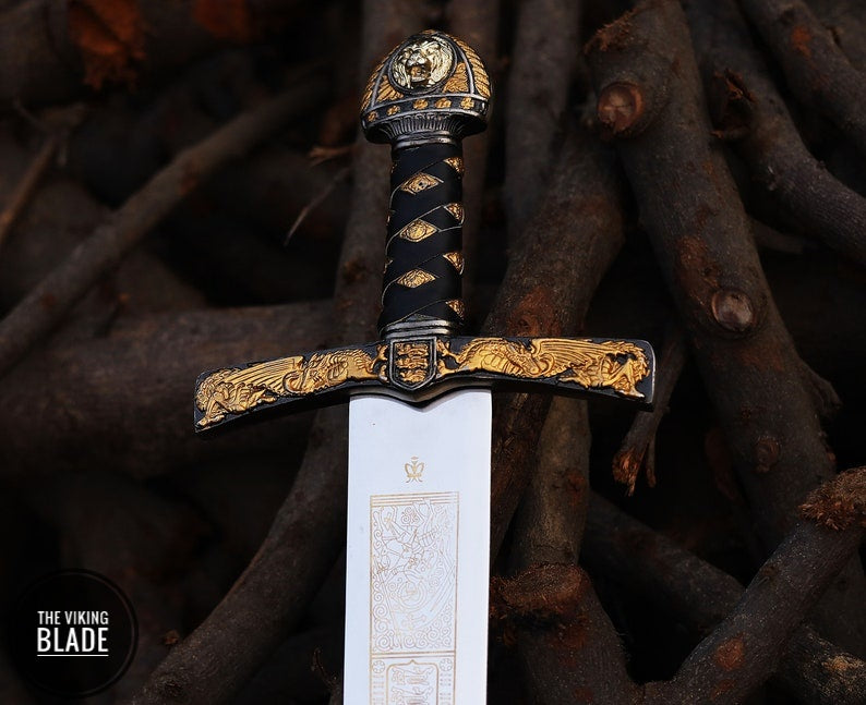 Handmade High Quality Sword of the Exclusive Collection Historical And Fantastic Swords" Sword of King Richard Lion heart