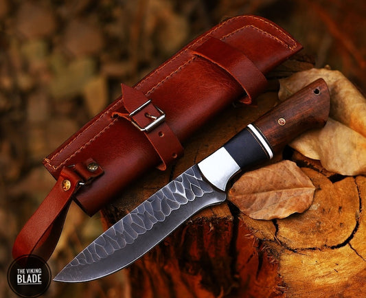 Custom Handmade High Carbon Stainless Steel Fixed Blade Hunting Knife