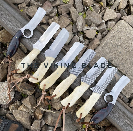 Set Of 8 Pieces Bull Cutter EDC Knives