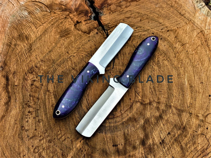 Custom Handmade Cowboy Bull Cutter Knife – J2 Steel Precision main image 1