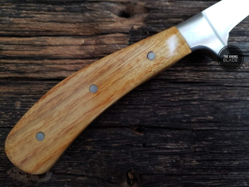 Fish Fillet Knife, Exotic Wood Handle | The Viking Blade |