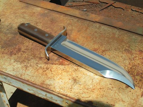 Handmade Hunting Bowie Knife | J2 Steel Blade | Rose Wood Handle
