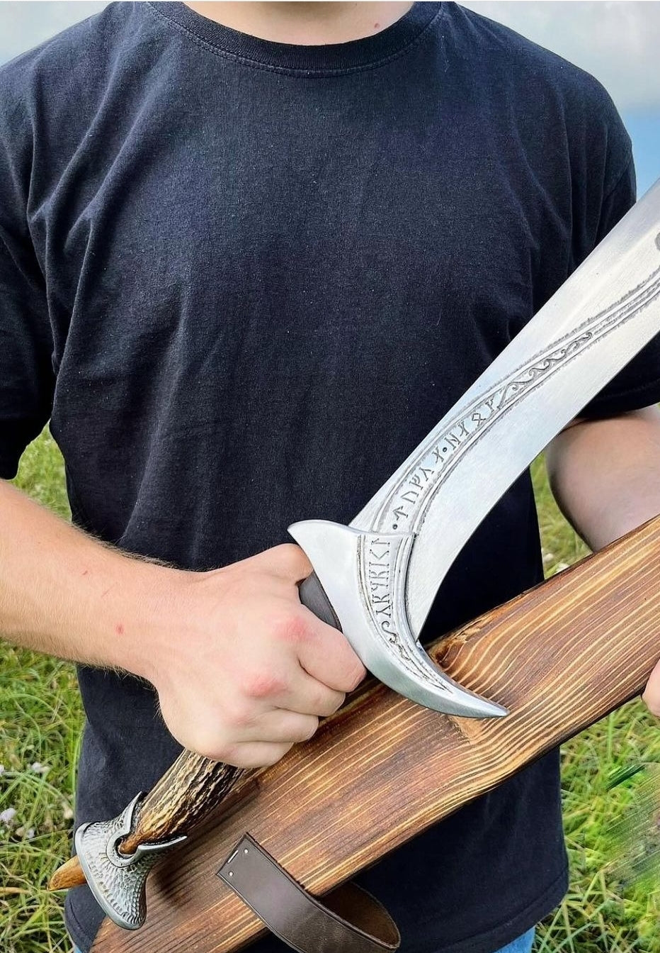 Custom Handmade Sword With Scabbard