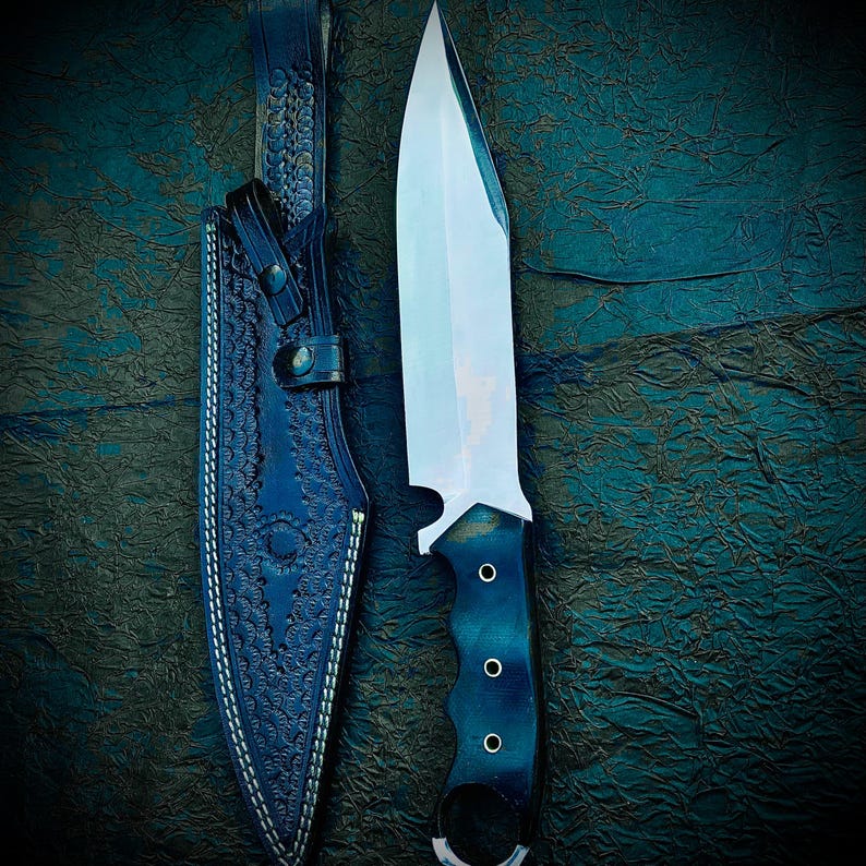 Bowie knife Handmade Full Tang construction Knife