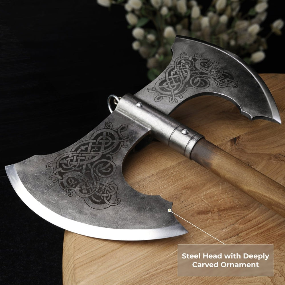 Norse Double-Edged Axe "Jotungard"