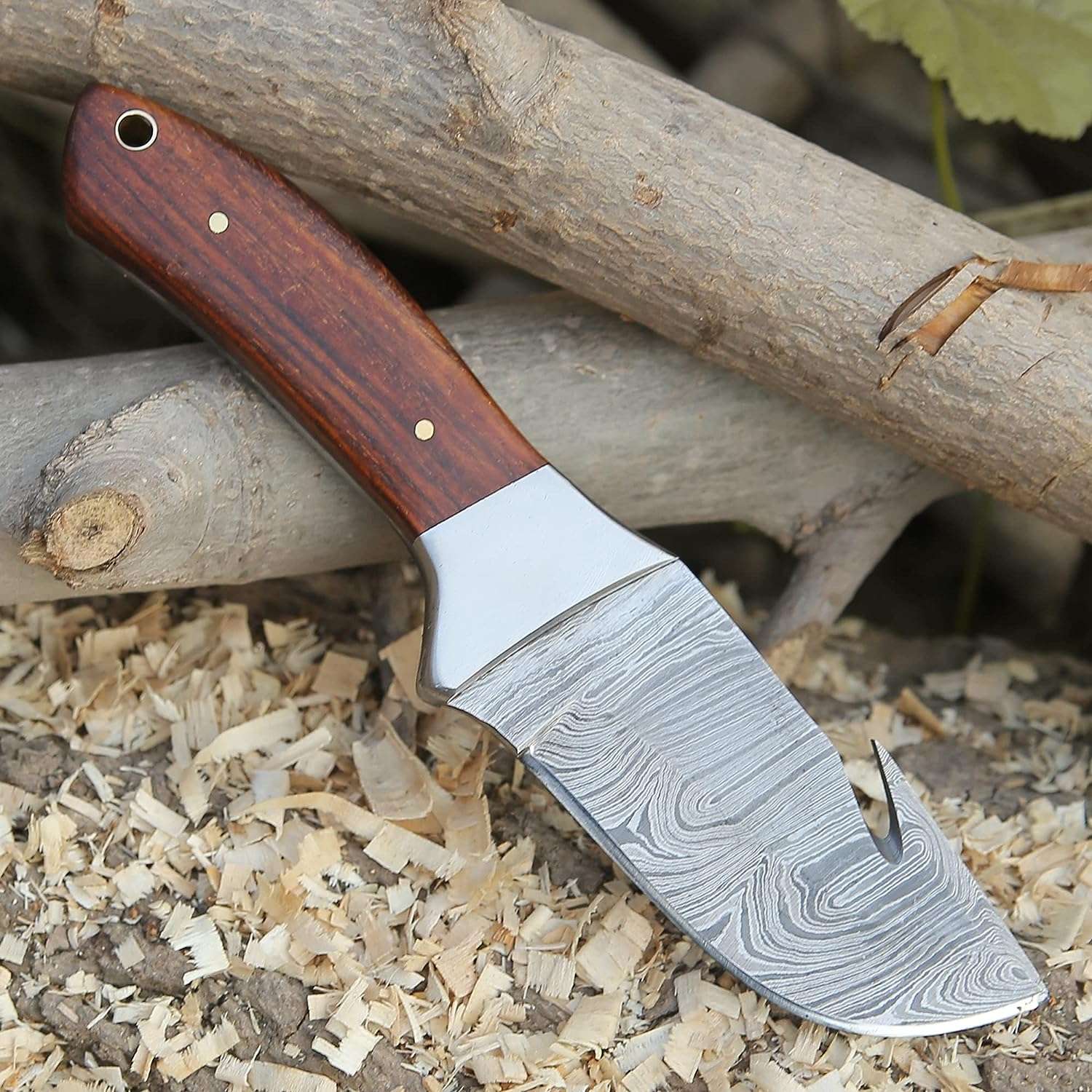 Gut Hook Knife for Hunting and Outdoor Enthusiasts – Razor-Sharp Blade with Ergonomic Handle